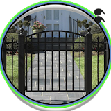 wrought iron fence art designs icon