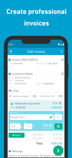Gekko Invoicing and payments Screen 3