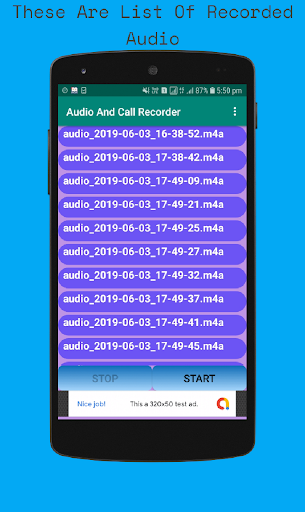 Phone pr call audio record kre Screen 2