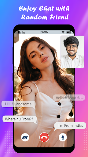 Live Video Call & Chat Screen 3