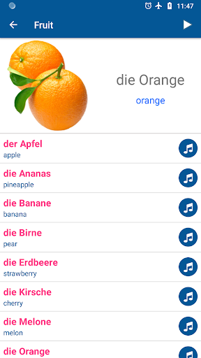 Learn German Screen 3