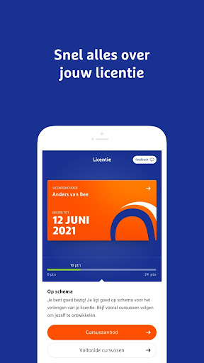 Android application KNLTB Tennisleraren App screenshort