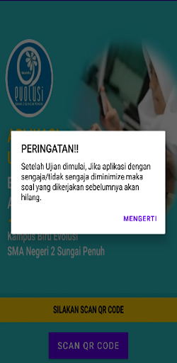 App Ujian SMAN 2 Sungai Penuh Screen 2