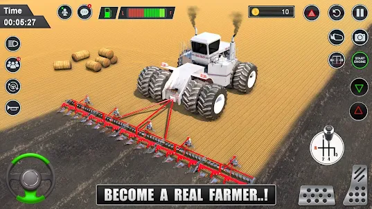 Real Farming: Tractor Game 3D