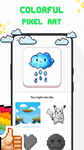 Tap Color by Number Pixel Art