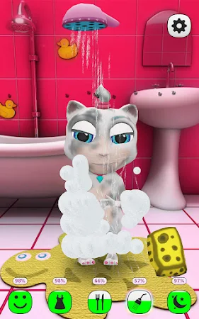 Game screenshot Моя Говорящая Кошка apk download