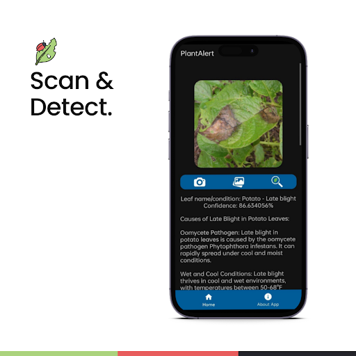 Android application PlantAlert screenshort