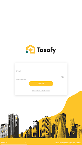 Android application Tasafy Valum screenshort