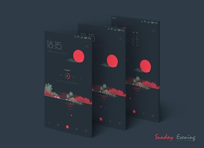 Sunday Evening for KLWP APK (Paid/Full) 1