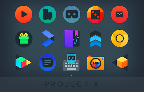 Project X Icon Pack Captura de pantalla