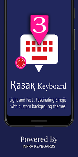Android application Kazakh Keyboard by Infra screenshort