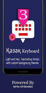Kazakh English Keyboard : Infra Keyboard 1