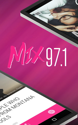Screenshot of Mix 97.1 (KKBR)