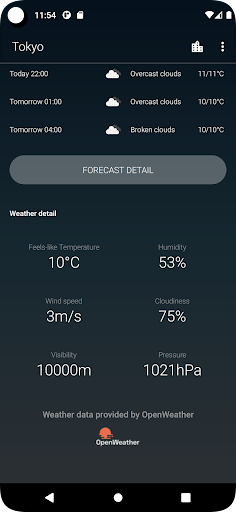 City Weather Screen 2