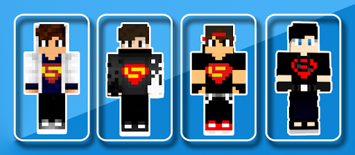 Skins Superman for MCPE