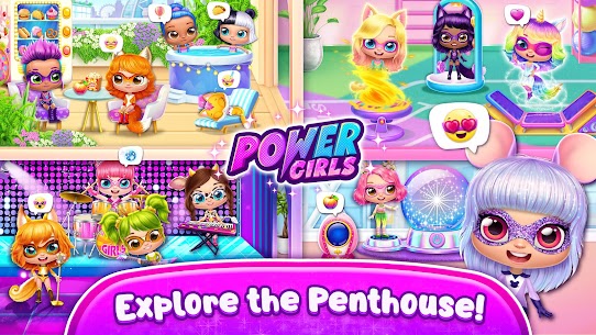 Power Girls – Fantastic Heroes Modded Apk 5