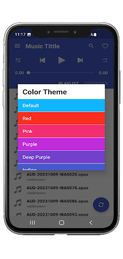 Lite music app Screen 2