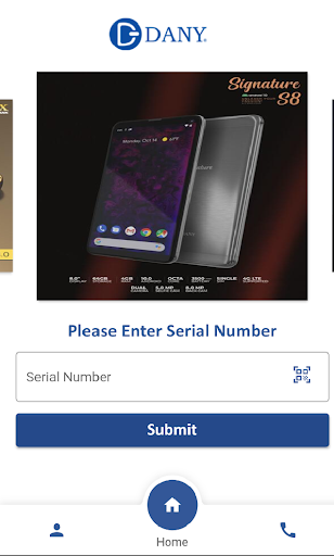 Android application Dany Warranty screenshort