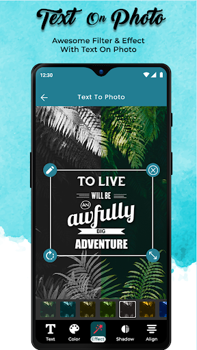 Text On Photo - Text Art