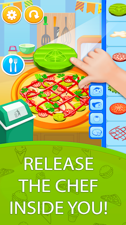 Game screenshot Baby kitchen game Burger Chef mod apk