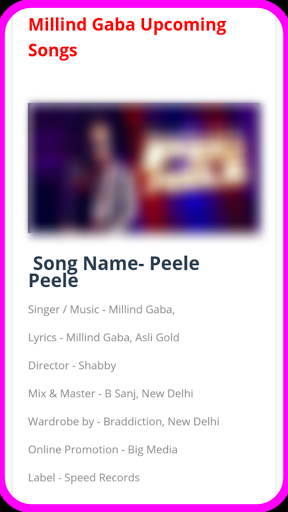 Millind Gaba All Songs