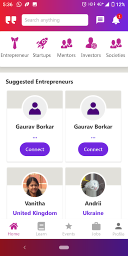 Meek - Social Business Network Screen 3