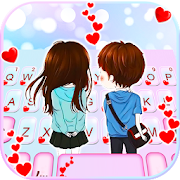 Young Couple Love Keyboard Theme