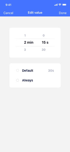 Smart Sensor Tools Screen 2