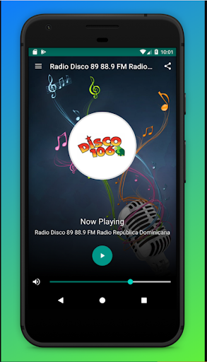 Android application Disco 106 Radio App Dominicana screenshort