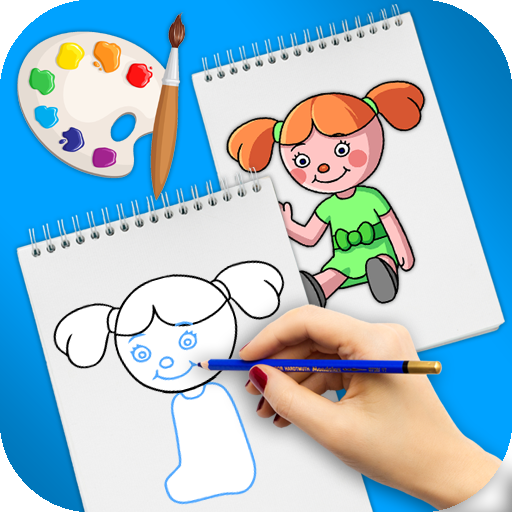 Teach drawing step by step logo