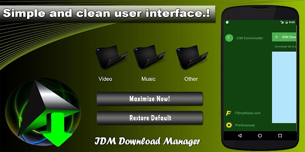 Скачать игру IDM+ Download Manager free для Android бесплатно