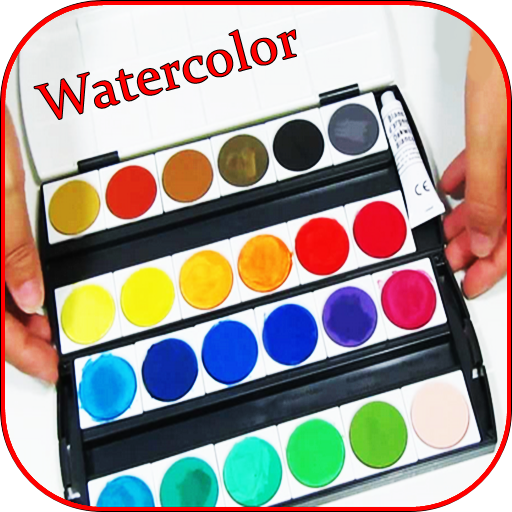 How to paint with watercolor logo