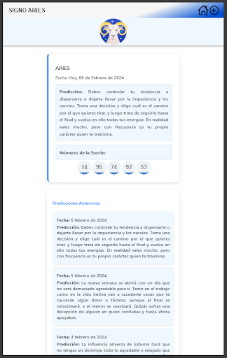 Horoscopo Estelar Screen 3