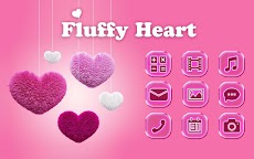 FLUFFY HEART C ランチャー テーマのおすすめ画像4