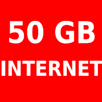 Internet Data app  50 GB