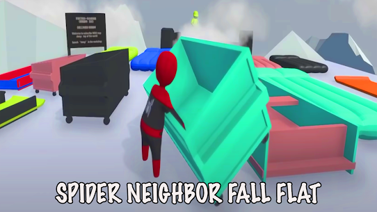 Spider Fall Neighbor Flat Mod Hileli Full Apk indir 2022 4
