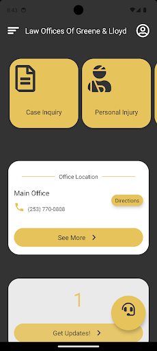 Android application Law Offices of G&L screenshort