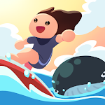 Cover Image of Tải xuống Crazy surf: surfing games  APK