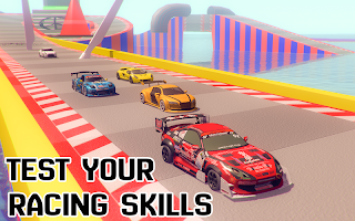 Vertical Ramp Extreme Car Jump - Screenshot 1