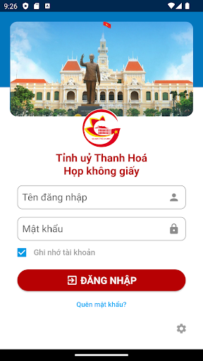 eCabinet Tỉnh Uỷ Thanh Hoá Screen 2