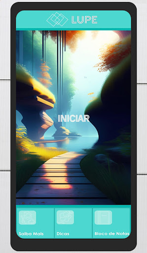 Android application LUPE screenshort