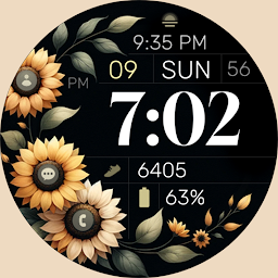 Icon image Simple Sunflowers watch face