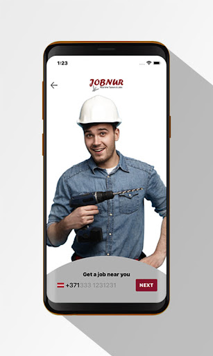 Android application Jobnur - Tasker screenshort
