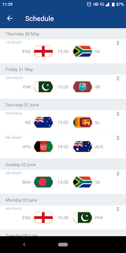 Android application Cricket Fantasy screenshort