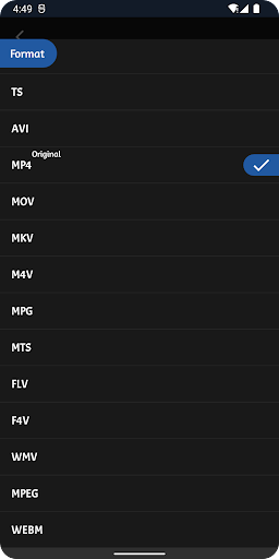 Video Converter Screen 3