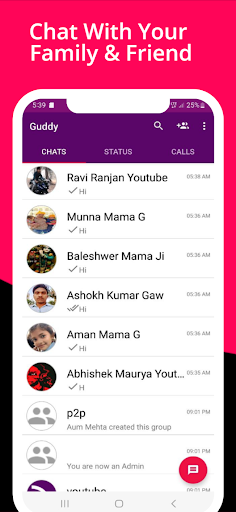 Guddy Chat Screen 2