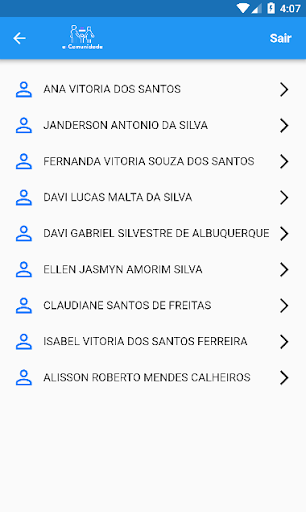 e-Comunidade Screen 3