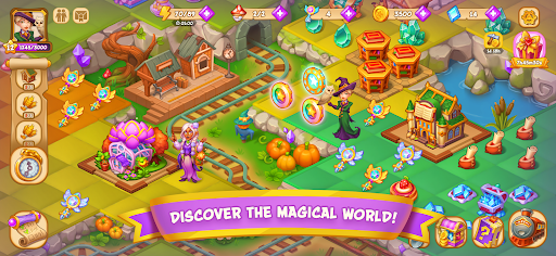 Magic School - Wizard Merge Screen 2