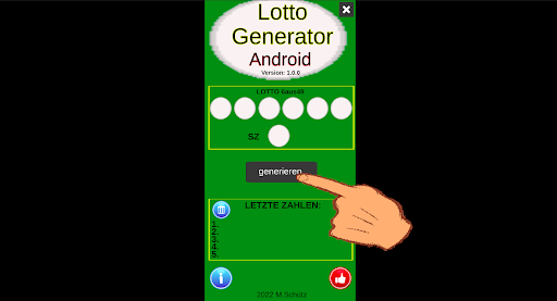 Lotto Generator Android Screen 2