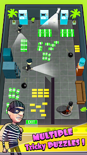 Draw & Save: Thief Puzzle Game